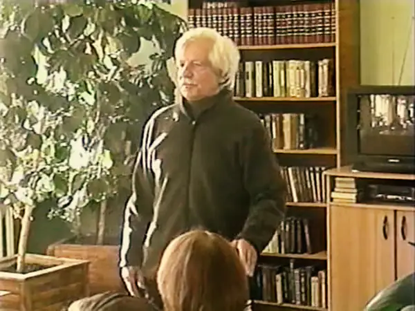 А.Дмитриев в библиотеке НГУ